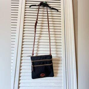 Dooney & Bourke Small Black Impermeable Crossbody